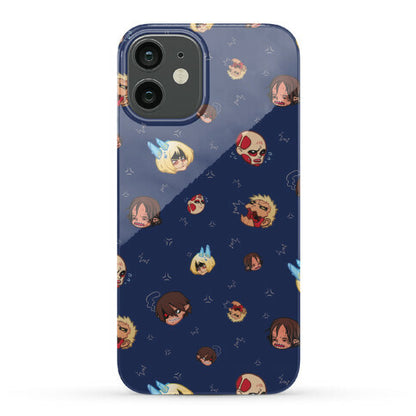 Attack on Titan Heads Phone Case