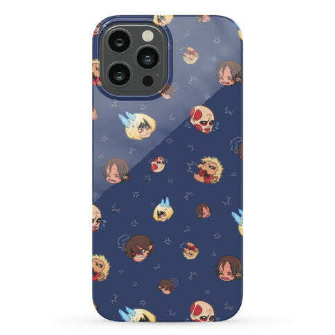 Attack on Titan Heads Phone Case