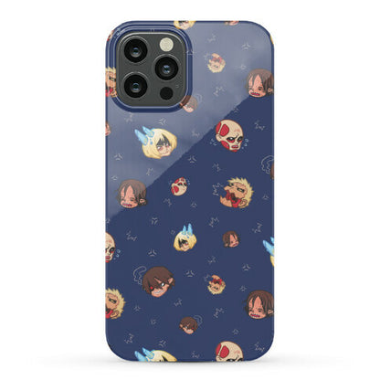 Attack on Titan Heads Phone Case