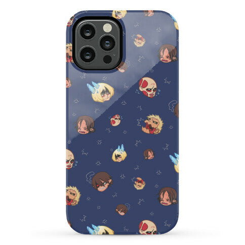 Attack on Titan Heads Phone Case
