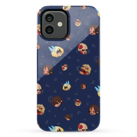 Attack on Titan Heads Phone Case