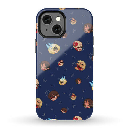 Attack on Titan Heads Phone Case