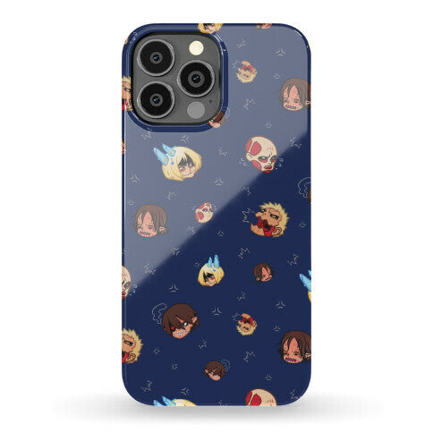 Attack on Titan Heads Phone Case