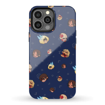 Attack on Titan Heads Phone Case