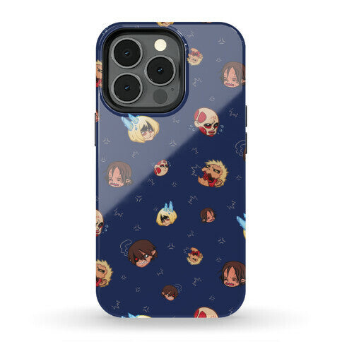 Attack on Titan Heads Phone Case