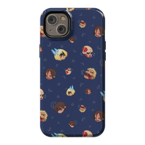 Attack on Titan Heads Phone Case