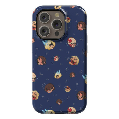 Attack on Titan Heads Phone Case