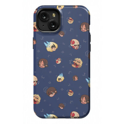 Attack on Titan Heads Phone Case