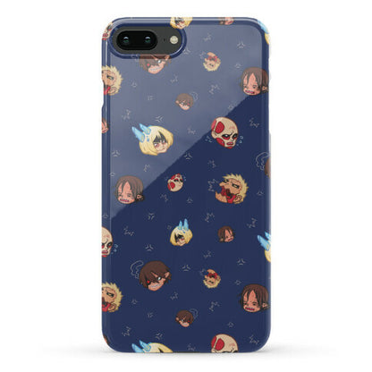 Attack on Titan Heads Phone Case