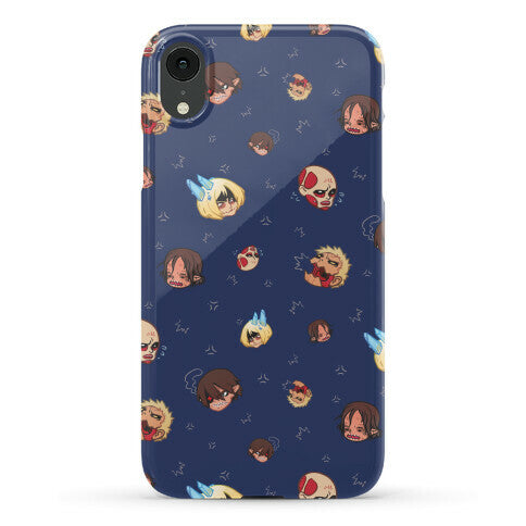Attack on Titan Heads Phone Case