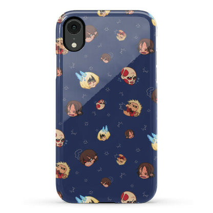 Attack on Titan Heads Phone Case