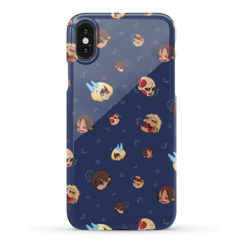 Attack on Titan Heads Phone Case