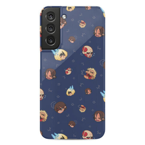 Attack on Titan Heads Phone Case