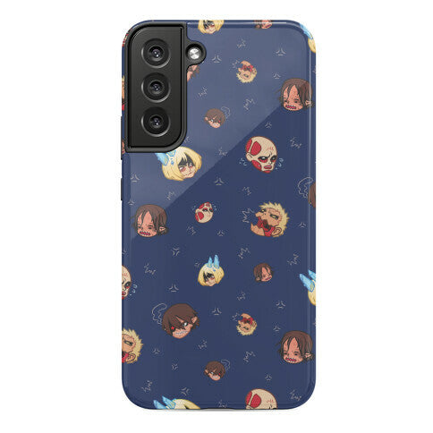 Attack on Titan Heads Phone Case