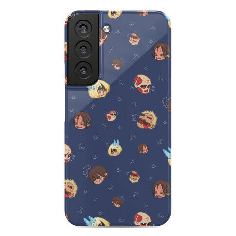 Attack on Titan Heads Phone Case