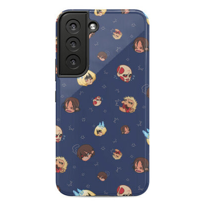 Attack on Titan Heads Phone Case