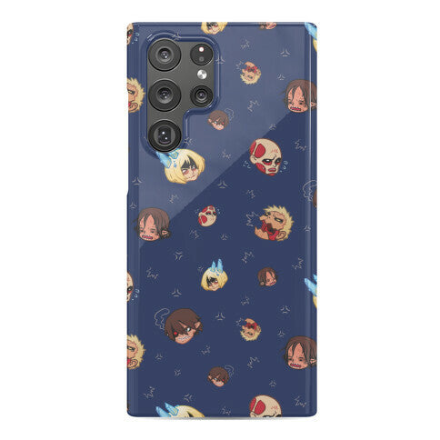 Attack on Titan Heads Phone Case