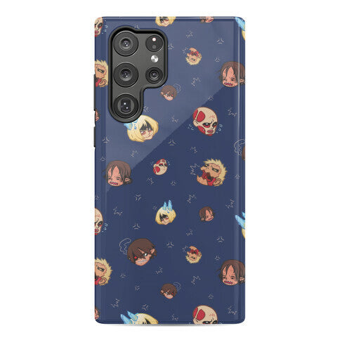 Attack on Titan Heads Phone Case