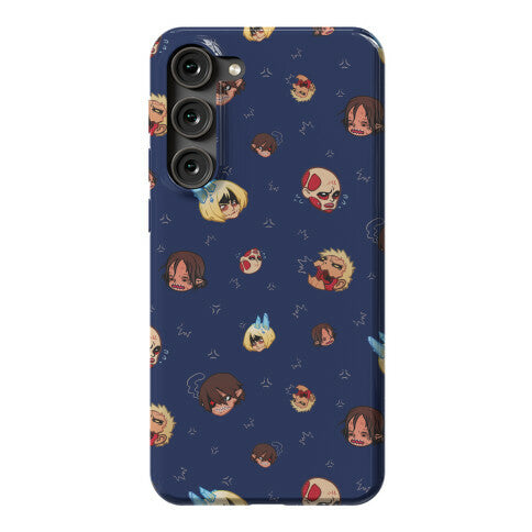 Attack on Titan Heads Phone Case