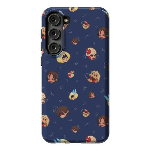 Attack on Titan Heads Phone Case