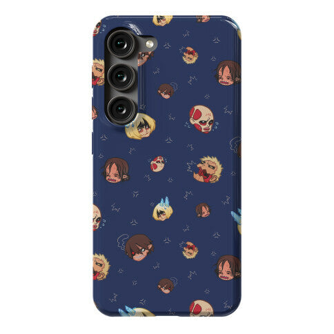 Attack on Titan Heads Phone Case