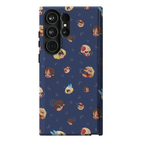 Attack on Titan Heads Phone Case