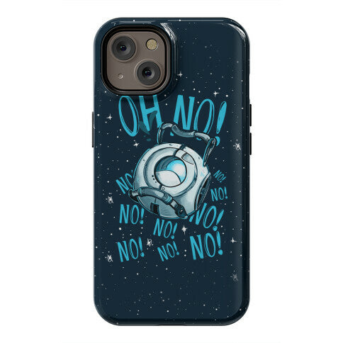 Oh No! (Wheatley) Phone Case