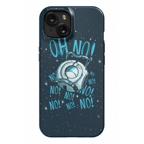 Oh No! (Wheatley) Phone Case