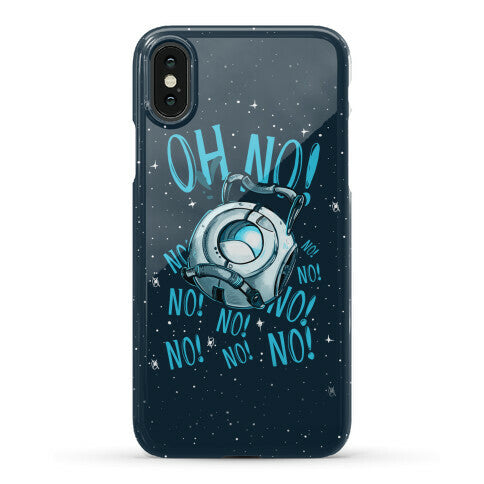 Oh No! (Wheatley) Phone Case