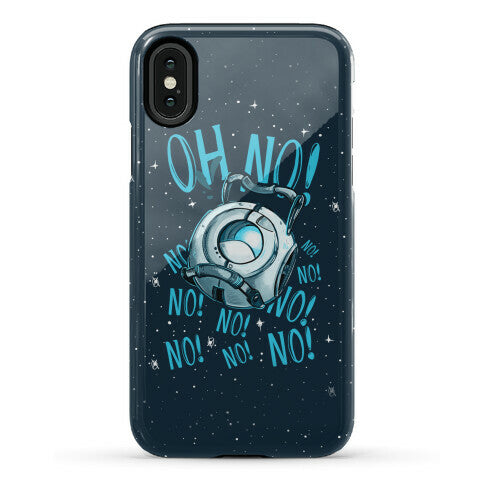 Oh No! (Wheatley) Phone Case