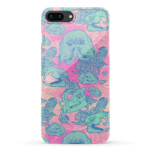 Skulls and Flowers Phone Case