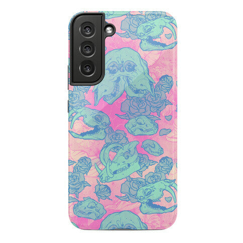 Skulls and Flowers Phone Case