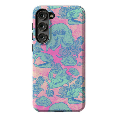 Skulls and Flowers Phone Case