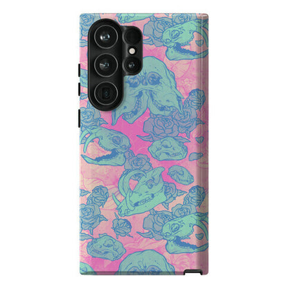 Skulls and Flowers Phone Case