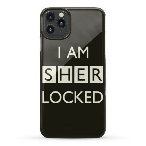 I Am Sherlocked Phone Case