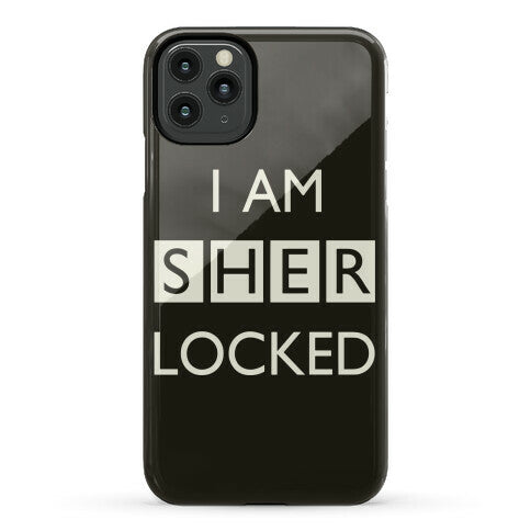 I Am Sherlocked Phone Case