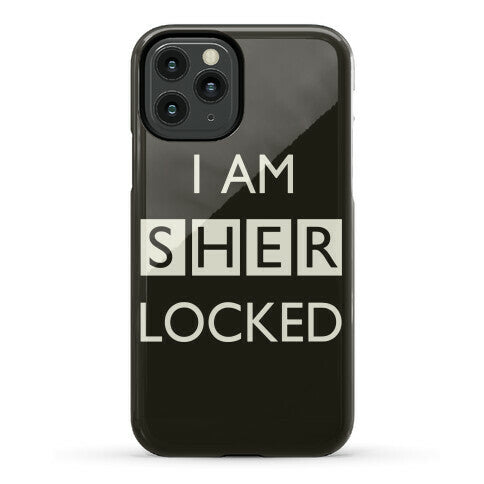 I Am Sherlocked Phone Case