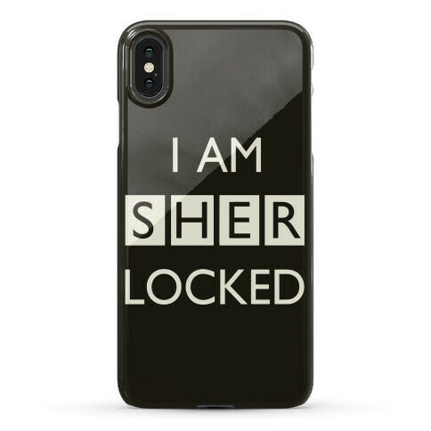 I Am Sherlocked Phone Case