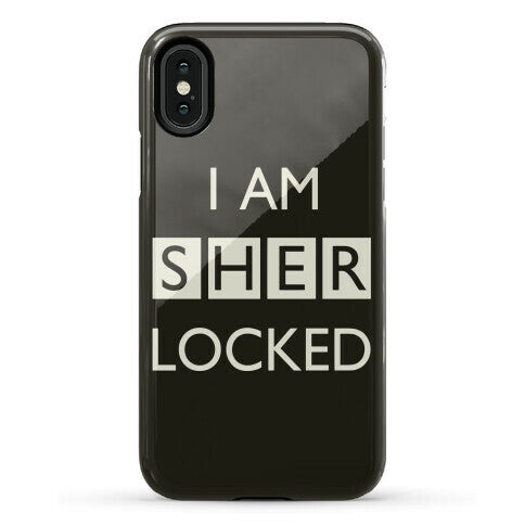 I Am Sherlocked Phone Case