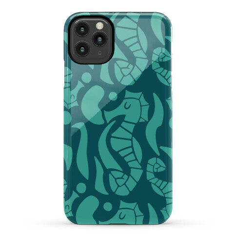 Bubbly Seahorse Phone Case