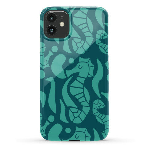 Bubbly Seahorse Phone Case