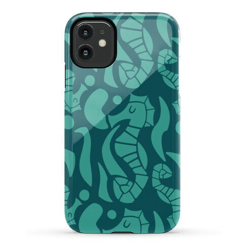 Bubbly Seahorse Phone Case