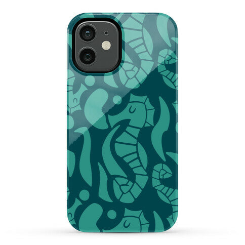Bubbly Seahorse Phone Case