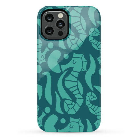 Bubbly Seahorse Phone Case
