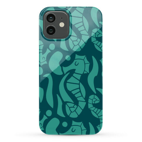Bubbly Seahorse Phone Case