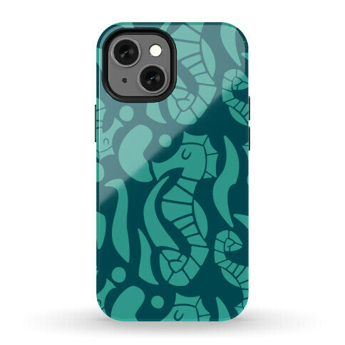 Bubbly Seahorse Phone Case