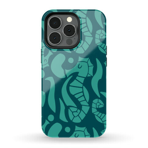 Bubbly Seahorse Phone Case