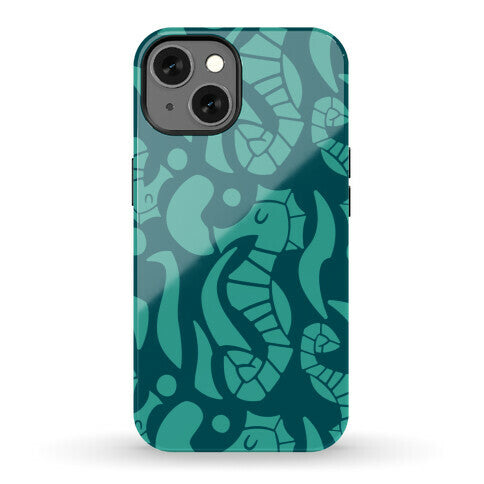 Bubbly Seahorse Phone Case