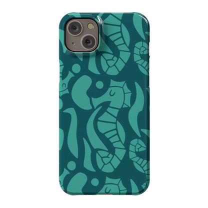 Bubbly Seahorse Phone Case