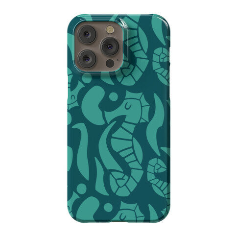 Bubbly Seahorse Phone Case
